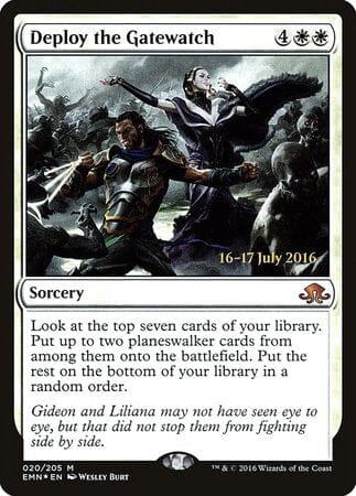 Deploy the Gatewatch [Eldritch Moon Promos] MTG Single Magic: The Gathering  | Multizone: Comics And Games