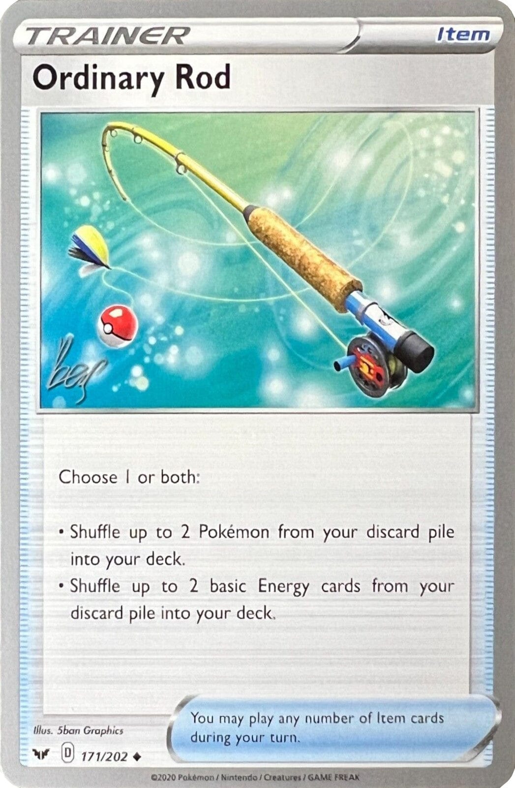 Ordinary Rod (171/202) (Cheryl Again - Sebastian Lashmet) [World Championships 2022] Pokemon Single Pokémon  | Multizone: Comics And Games