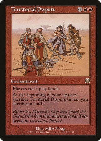 Territorial Dispute [Mercadian Masques] MTG Single Magic: The Gathering  | Multizone: Comics And Games