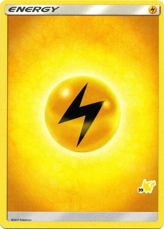 Lightning Energy (Pikachu Stamp #39) [Battle Academy 2020] Pokemon Single Pokémon  | Multizone: Comics And Games