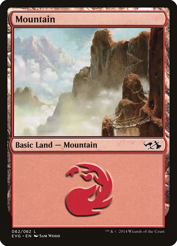 Mountain (62) (Elves vs. Goblins) [Duel Decks Anthology] MTG Single Magic: The Gathering  | Multizone: Comics And Games