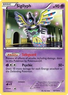 Sigilyph (52/124) (Theme Deck Exclusive) [Black & White: Dragons Exalted] Pokemon Single Pokémon  | Multizone: Comics And Games