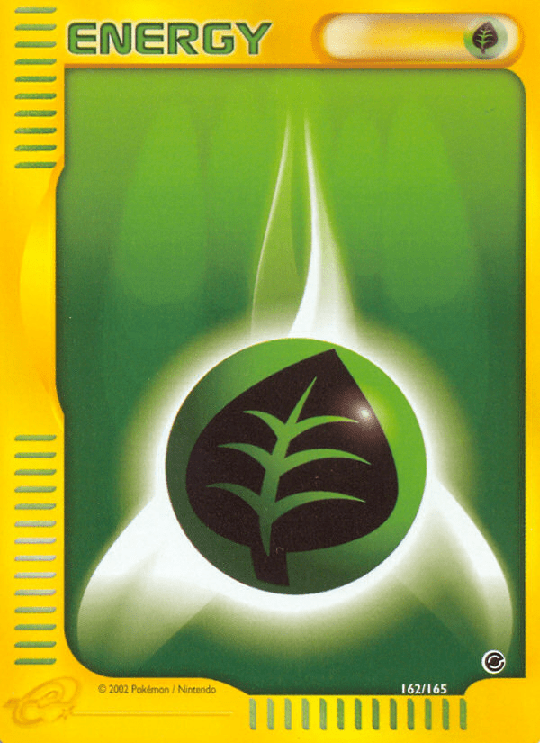 Grass Energy (162/165) [Expedition: Base Set] Pokemon Single Pokémon  | Multizone: Comics And Games