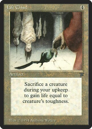 Life Chisel [Legends] MTG Single Magic: The Gathering  | Multizone: Comics And Games