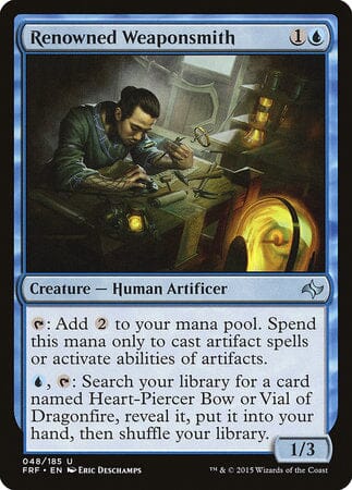 Renowned Weaponsmith [Fate Reforged] MTG Single Magic: The Gathering  | Multizone: Comics And Games