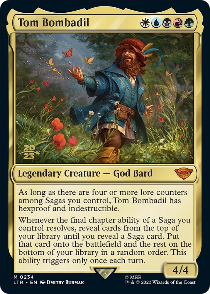 Tom Bombadil [The Lord of the Rings: Tales of Middle-Earth Prerelease Promos] MTG Single Magic: The Gathering  | Multizone: Comics And Games