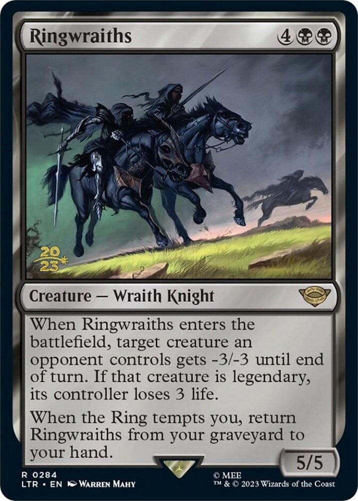 Ringwraiths [The Lord of the Rings: Tales of Middle-Earth Prerelease Promos] MTG Single Magic: The Gathering  | Multizone: Comics And Games
