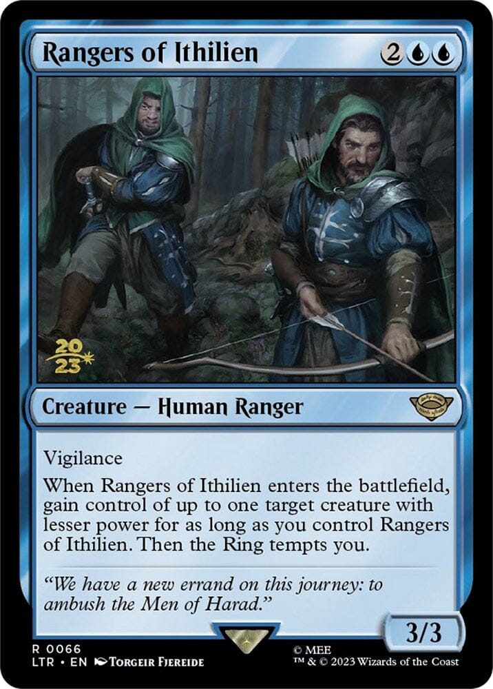 Rangers of Ithilien [The Lord of the Rings: Tales of Middle-Earth Prerelease Promos] MTG Single Magic: The Gathering  | Multizone: Comics And Games