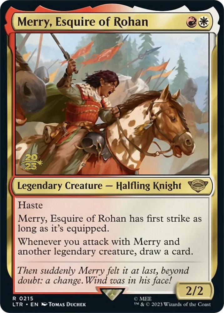 Merry, Esquire of Rohan [The Lord of the Rings: Tales of Middle-Earth Prerelease Promos] | Multizone: Comics And Games