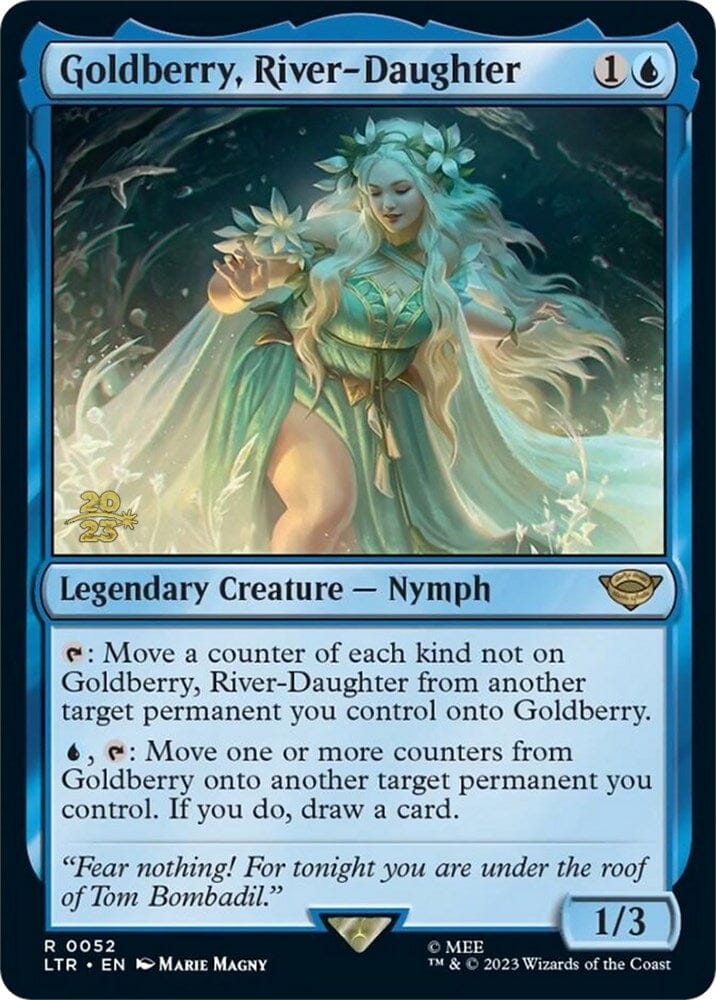 Goldberry, River-Daughter [The Lord of the Rings: Tales of Middle-Earth Prerelease Promos] MTG Single Magic: The Gathering  | Multizone: Comics And Games