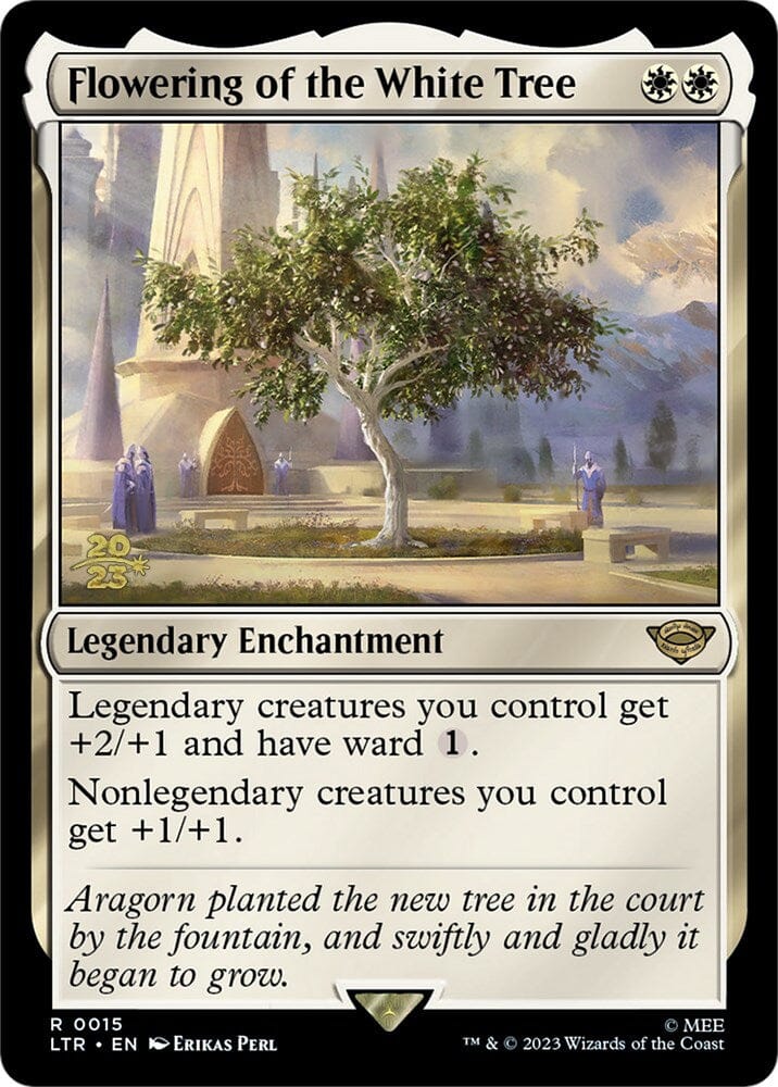 Flowering of the White Tree [The Lord of the Rings: Tales of Middle-Earth Prerelease Promos] MTG Single Magic: The Gathering  | Multizone: Comics And Games