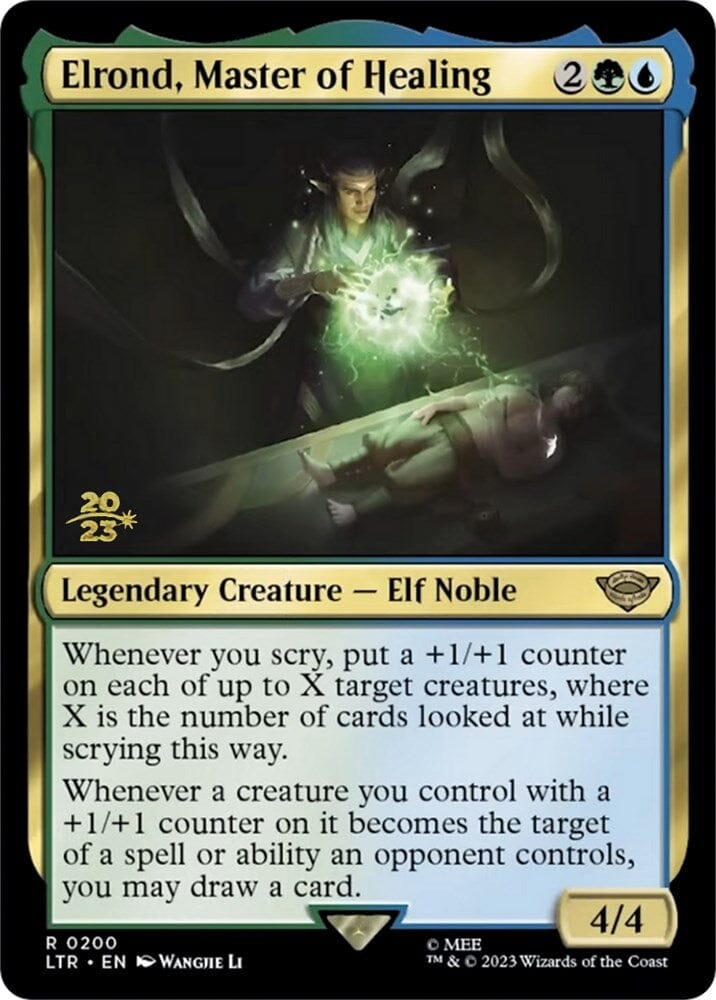 Elrond, Master of Healing [The Lord of the Rings: Tales of Middle-Earth Prerelease Promos] | Multizone: Comics And Games