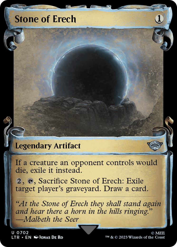 Stone of Erech [The Lord of the Rings: Tales of Middle-Earth Showcase Scrolls] MTG Single Magic: The Gathering  | Multizone: Comics And Games