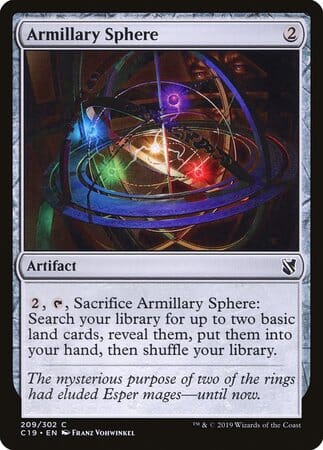 Armillary Sphere [Commander 2019] MTG Single Magic: The Gathering  | Multizone: Comics And Games