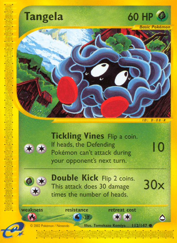 Tangela (112/147) [Aquapolis] Pokemon Single Pokémon  | Multizone: Comics And Games