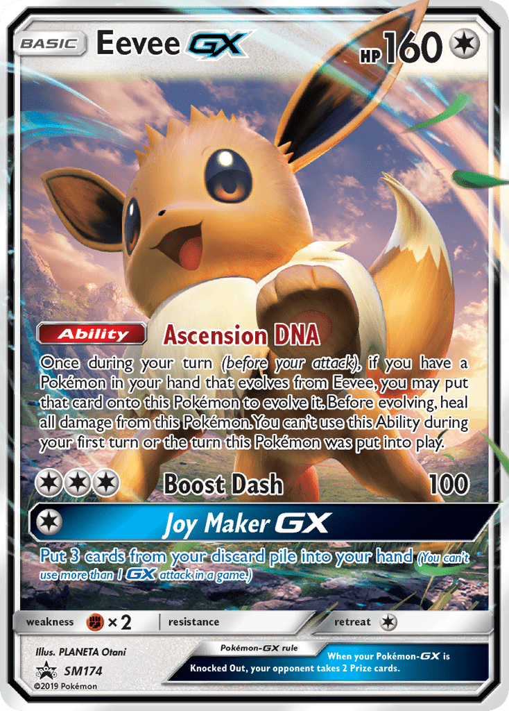 Eevee GX (SM174) [Sun & Moon: Black Star Promos] Pokemon Single Pokémon  | Multizone: Comics And Games