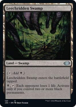 Leechridden Swamp [Jumpstart 2022] MTG Single Magic: The Gathering  | Multizone: Comics And Games