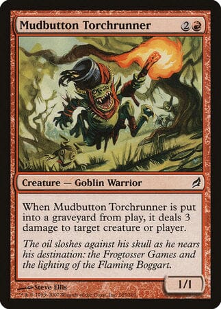 Mudbutton Torchrunner [Lorwyn] MTG Single Magic: The Gathering  | Multizone: Comics And Games