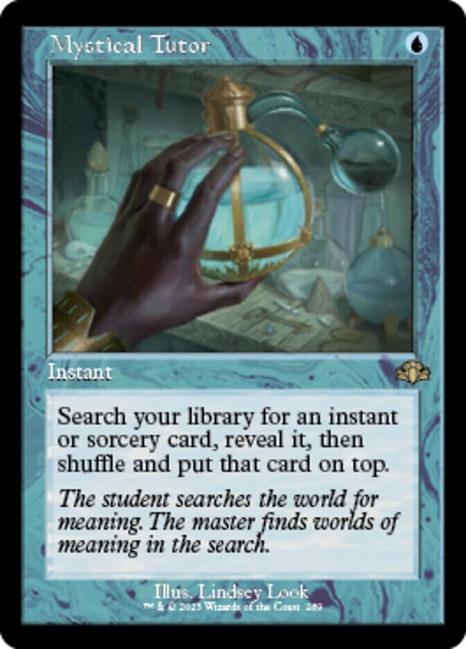 Mystical Tutor (Retro) [Dominaria Remastered] MTG Single Magic: The Gathering  | Multizone: Comics And Games