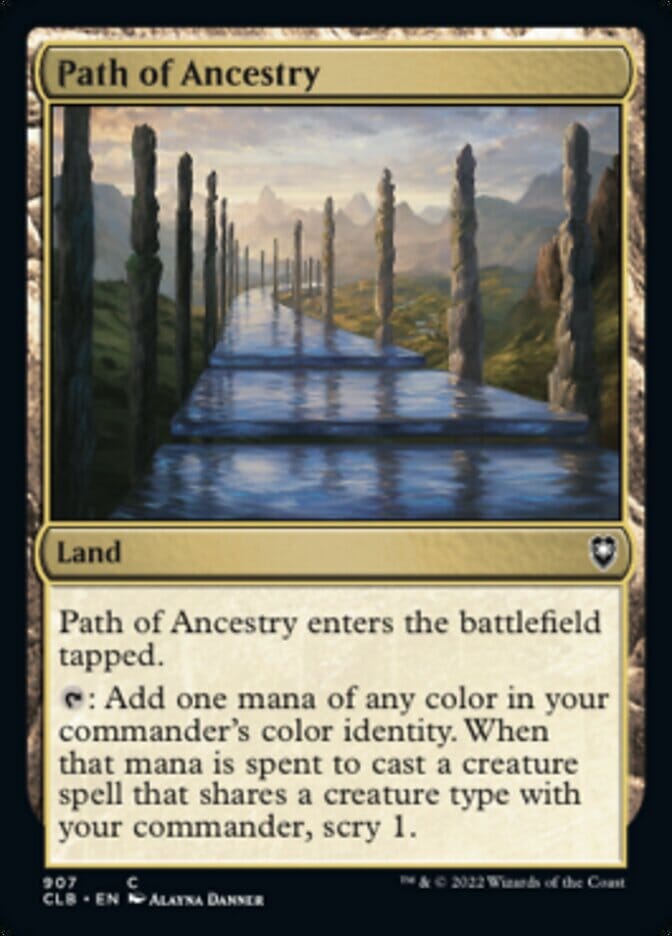 Path of Ancestry [Commander Legends: Battle for Baldur's Gate] MTG Single Magic: The Gathering  | Multizone: Comics And Games