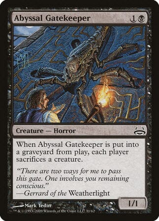 Abyssal Gatekeeper [Duel Decks: Divine vs. Demonic] MTG Single Magic: The Gathering  | Multizone: Comics And Games