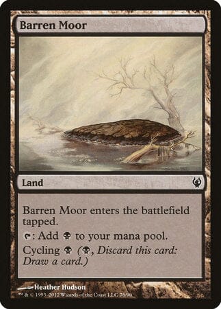 Barren Moor [Duel Decks: Izzet vs. Golgari] MTG Single Magic: The Gathering  | Multizone: Comics And Games