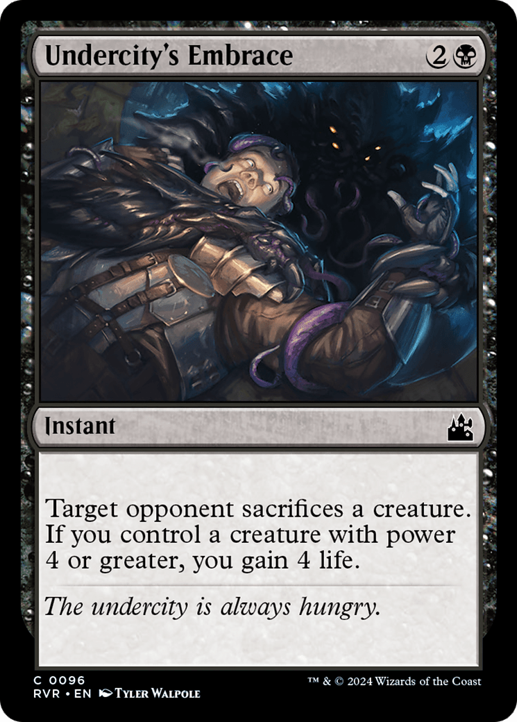 Undercity's Embrace [Ravnica Remastered] MTG Single Magic: The Gathering  | Multizone: Comics And Games