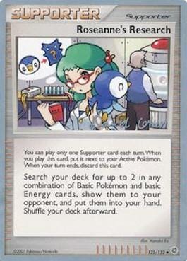 Roseanne's Research (125/132) (Stallgon - David Cohen) [World Championships 2009] Pokemon Single Pokémon  | Multizone: Comics And Games