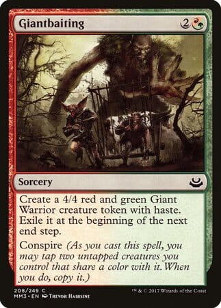 Giantbaiting [Modern Masters 2017] MTG Single Magic: The Gathering  | Multizone: Comics And Games