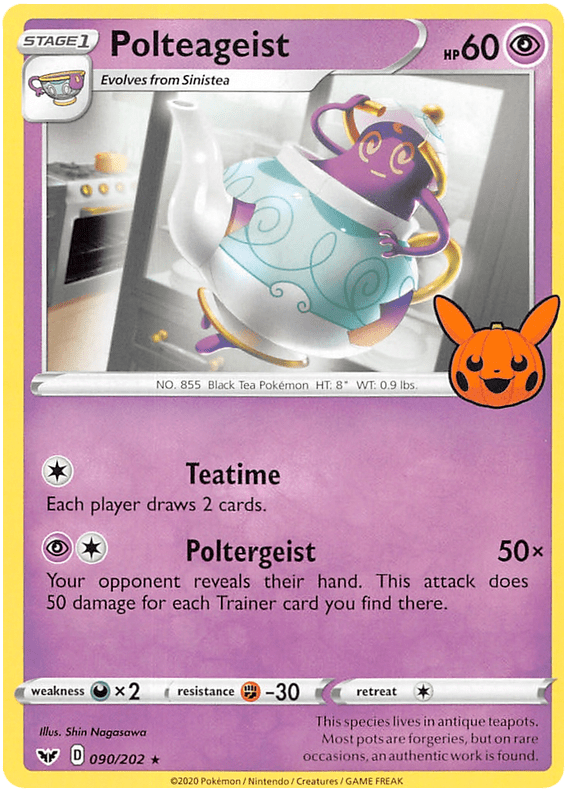 Polteageist (090/202) [Trick or Trade 2023] Pokemon Single Pokémon  | Multizone: Comics And Games