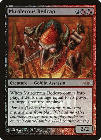 Murderous Redcap [Friday Night Magic 2009] MTG Single Magic: The Gathering  | Multizone: Comics And Games