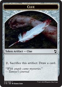 Clue // Construct (021) Double-sided Token [Commander 2018 Tokens] MTG Single Magic: The Gathering  | Multizone: Comics And Games