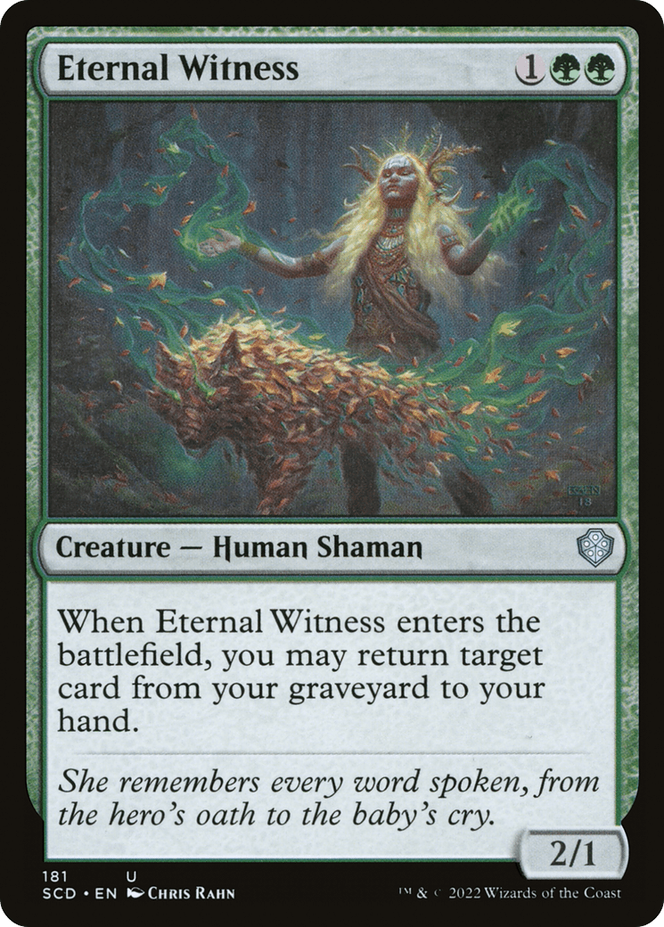 Eternal Witness [Starter Commander Decks] MTG Single Magic: The Gathering  | Multizone: Comics And Games