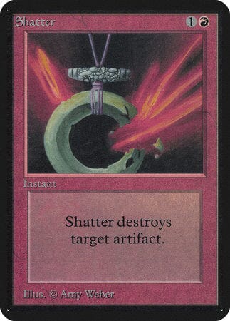 Shatter [Limited Edition Alpha] MTG Single Magic: The Gathering  | Multizone: Comics And Games