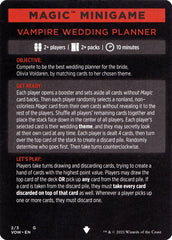 Vampire Wedding Planner (Magic Minigame) [Innistrad: Crimson Vow Minigame] MTG Single Magic: The Gathering  | Multizone: Comics And Games