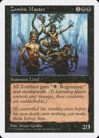 Zombie Master [Fifth Edition] MTG Single Magic: The Gathering  | Multizone: Comics And Games