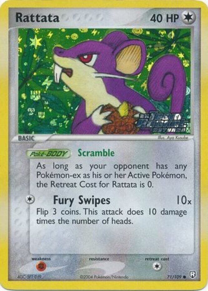 Rattata (71/109) (Stamped) [EX: Team Rocket Returns] Pokemon Single Pokémon  | Multizone: Comics And Games