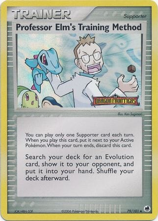 Professor Elm's Training Method (79/101) (Stamped) [EX: Dragon Frontiers] Pokemon Single Pokémon  | Multizone: Comics And Games