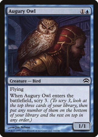 Augury Owl [Planechase 2012] MTG Single Magic: The Gathering  | Multizone: Comics And Games