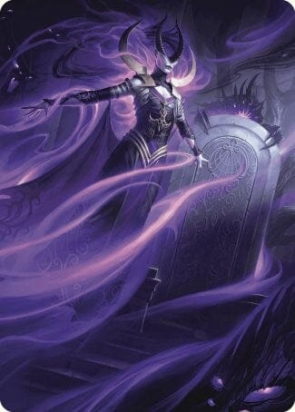 Ashiok, Wicked Manipulator Art Card (10/81) [Wilds of Eldraine Art Series] MTG Single Magic: The Gathering  | Multizone: Comics And Games