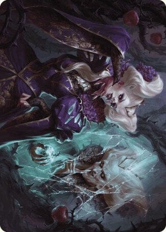 Conceited Witch Art Card [Wilds of Eldraine Art Series] MTG Single Magic: The Gathering  | Multizone: Comics And Games