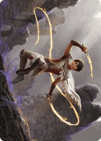 Kellan, the Fae-Blooded Art Card [Wilds of Eldraine Art Series] MTG Single Magic: The Gathering  | Multizone: Comics And Games
