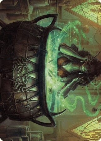 Agatha's Soul Cauldron Art Card [Wilds of Eldraine Art Series] MTG Single Magic: The Gathering  | Multizone: Comics And Games