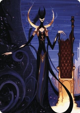 Ashiok, Wicked Manipulator Art Card (57/81) [Wilds of Eldraine Art Series] MTG Single Magic: The Gathering  | Multizone: Comics And Games