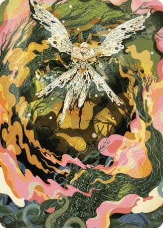 Greater Auramancy Art Card [Wilds of Eldraine Art Series] MTG Single Magic: The Gathering  | Multizone: Comics And Games