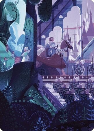 As Foretold Art Card [Wilds of Eldraine Art Series] MTG Single Magic: The Gathering  | Multizone: Comics And Games