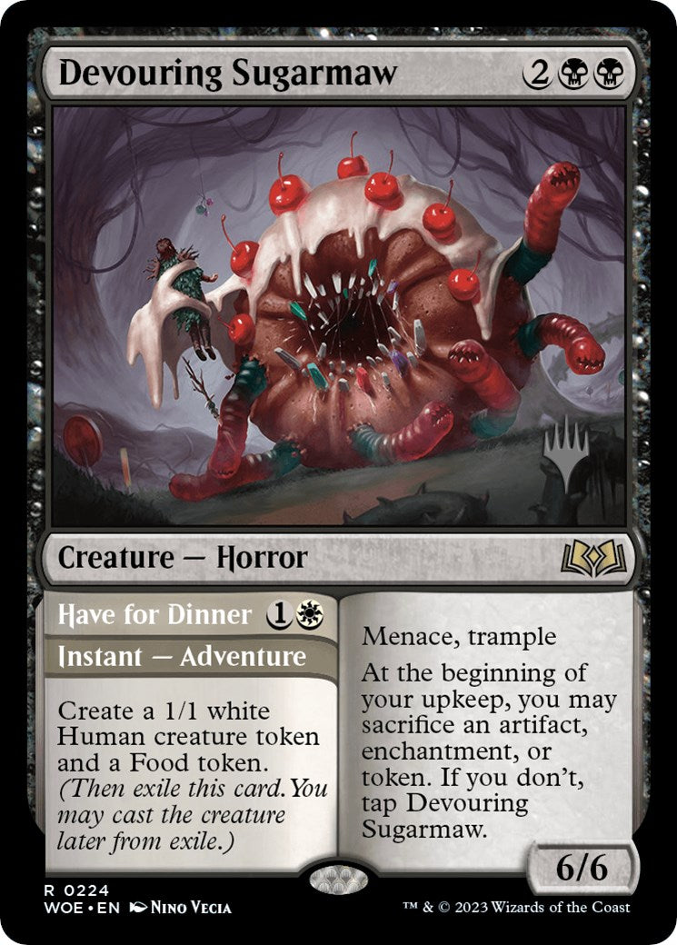 Devouring Sugarmaw // Have for Dinner(Promo Pack) [Wilds of Eldraine Promos] | Multizone: Comics And Games