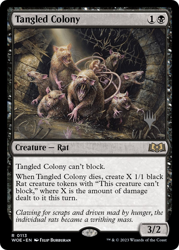 Tangled Colony (Promo Pack) [Wilds of Eldraine Promos] | Multizone: Comics And Games