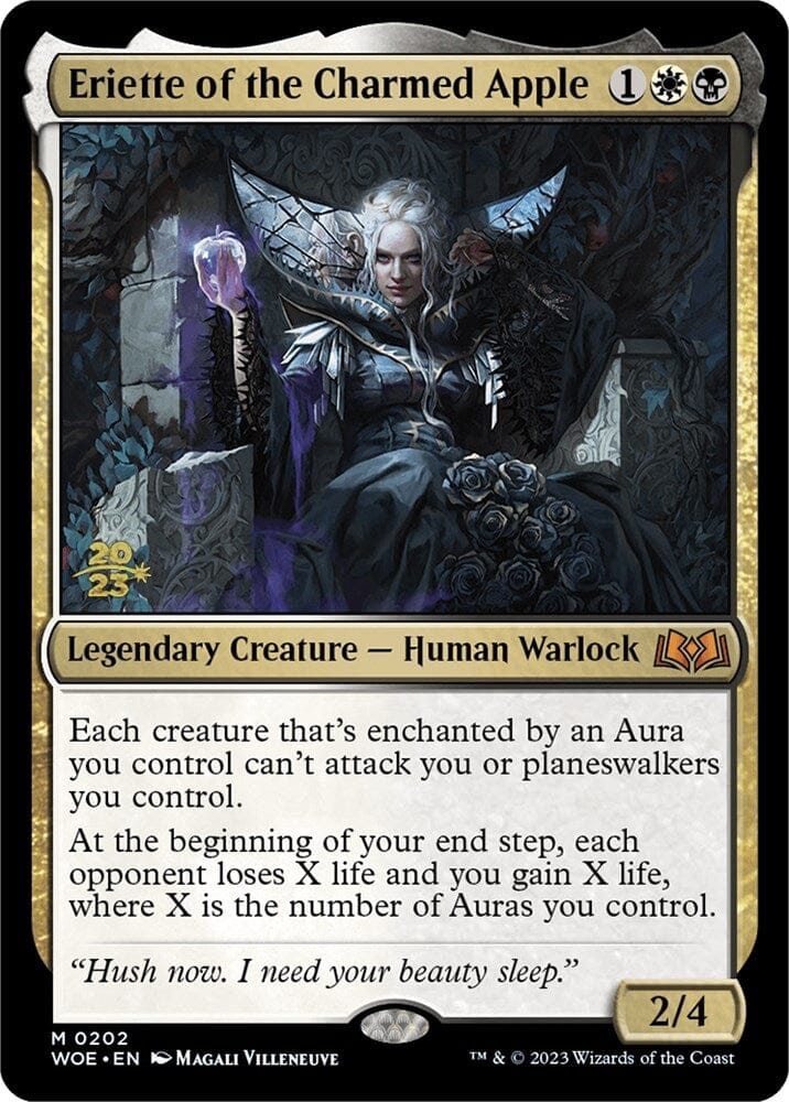 Eriette of the Charmed Apple [Wilds of Eldraine Prerelease Promos] MTG Single Magic: The Gathering  | Multizone: Comics And Games