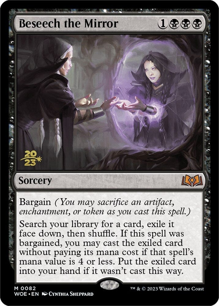 Beseech the Mirror [Wilds of Eldraine Prerelease Promos] MTG Single Magic: The Gathering  | Multizone: Comics And Games